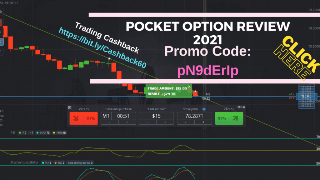 Pocket Option Código Promocional 2022