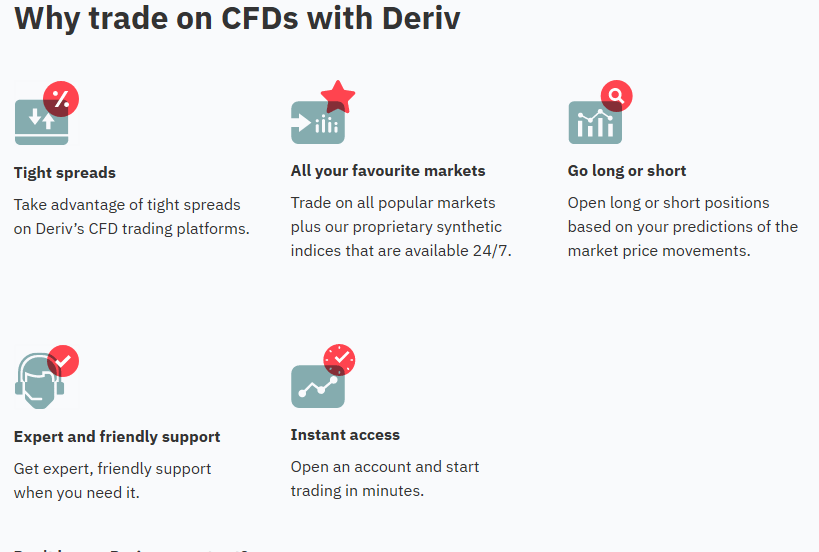 Deriv CFD Kont Revizyon