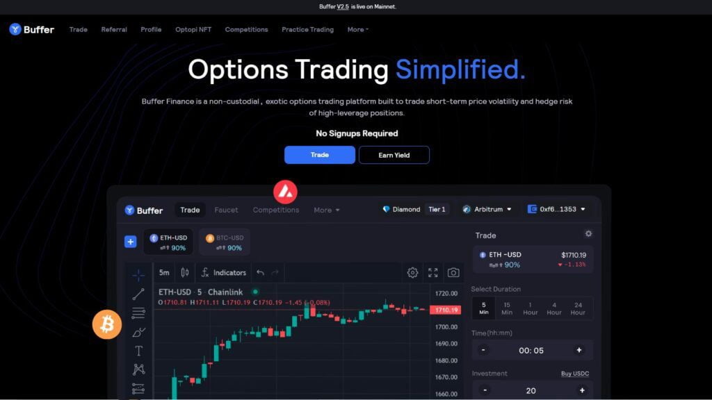 Buffer Finance Binary Options PLatform Review